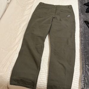Eddie Bauer green Utility pants